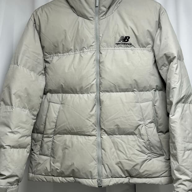 뉴발란스 그레이 패딩