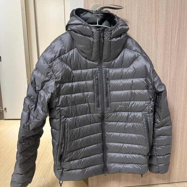 Cayl 케일 zip down jacket 집 다운 자켓 그레이