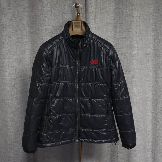 90 ) 노스페이스 여성 블랙 경량 패딩