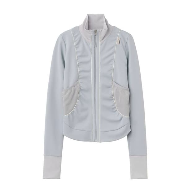 스컬프터 셔링 집업 져지 베이비블루