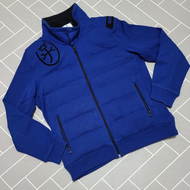 까스텔바작 골프 덕다운 니트 패딩 105