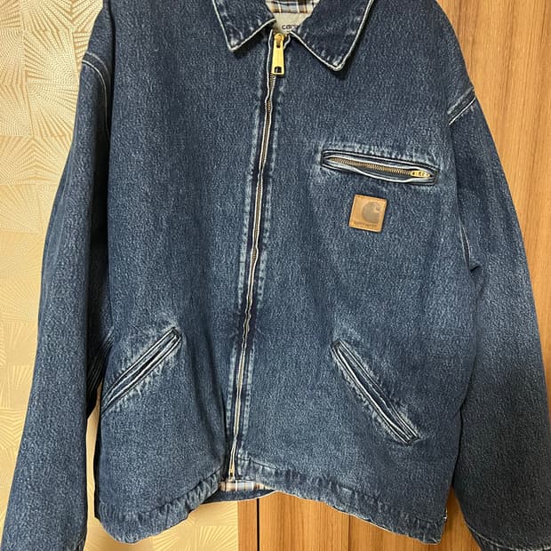 칼하트 WIP 라이더 데님 자켓 xl