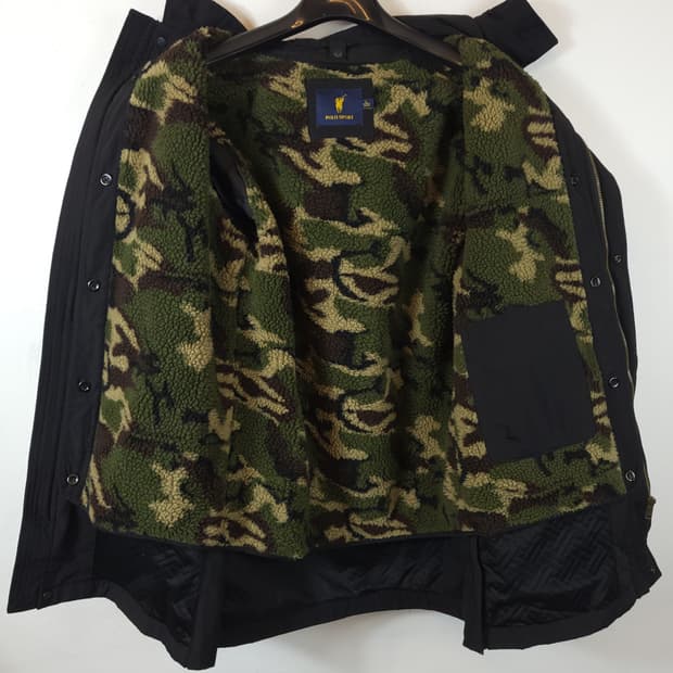 폴로랄프로렌 폴로스포츠 후드자켓 블랙 100 L