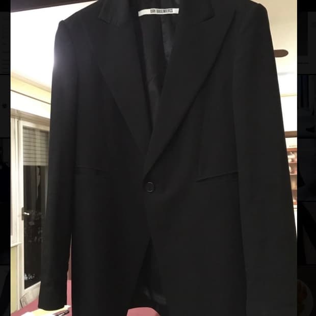 Dirk bikkembergs 98fw runway blazer 