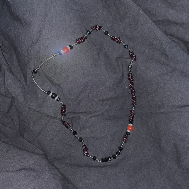 vintage bead necklace 빈티지 비즈 목걸이