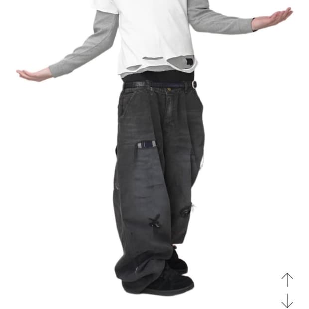 1) VTG CHECK MATE PANTS 
