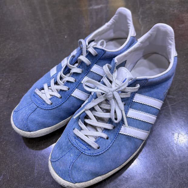 아디다스 가젤 스웨이드 스니커즈 블루스카이 235