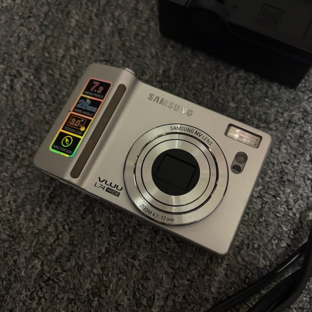 입문템)쿨톤,웜톤 선택가능 삼성 VLUU L74 빈티지카메라