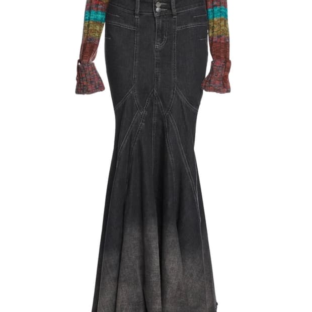돌스킬 dollskill 롱스커트