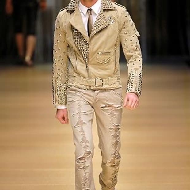 D&G 2008 S/S  Studded Denim Jacket