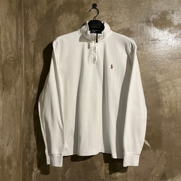 폴로랄프로렌 반집업 니트