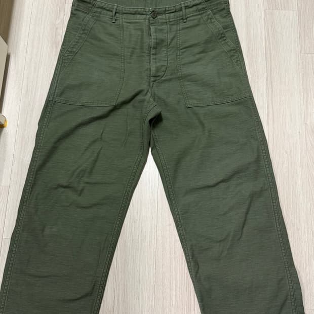 오어슬로우 레귤러 퍼티그 팬츠 3사이즈