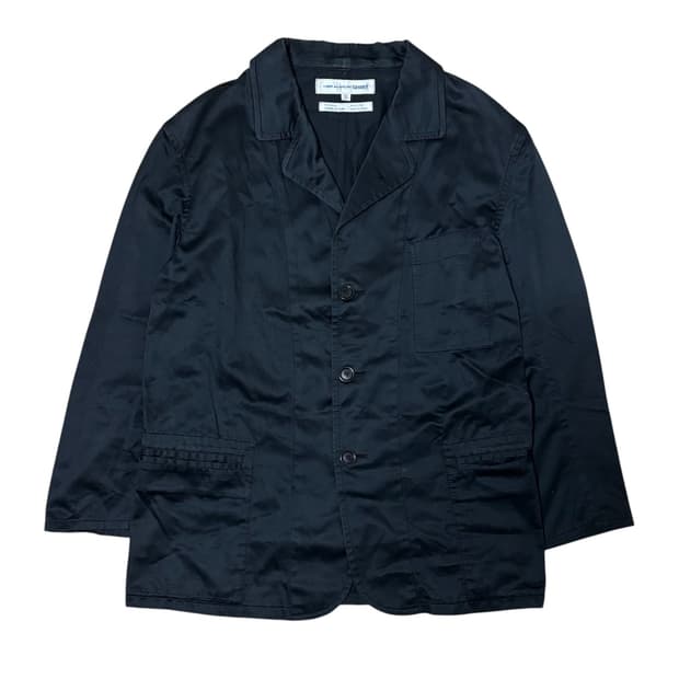 [S] 꼼데가르송 셔츠 실켓 코튼 자켓