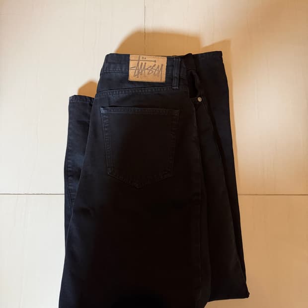 스투시 빅올진 블랙