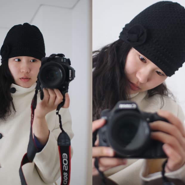 블랙 로즈 비니