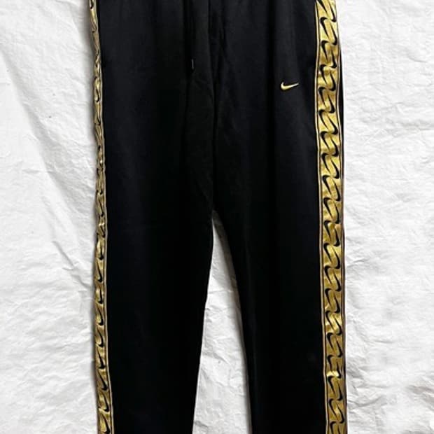 나이키 골드 테이핑  조거뱅딩 조거팬츠 M