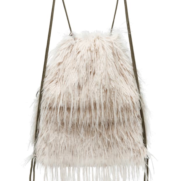 새제품/ 블랙퍼플 3way 럭키 울프 백 퍼 백팩 크로스백 가방 숄더백