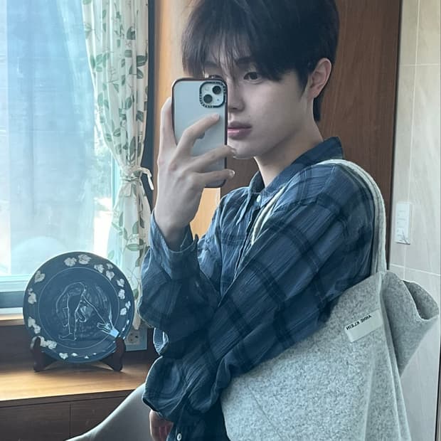 [3] 해칭룸 클래식 오버다이드 셔츠 블루