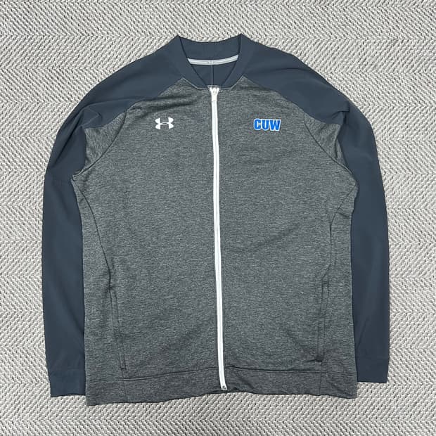 언더아머 배색 집업 v0716