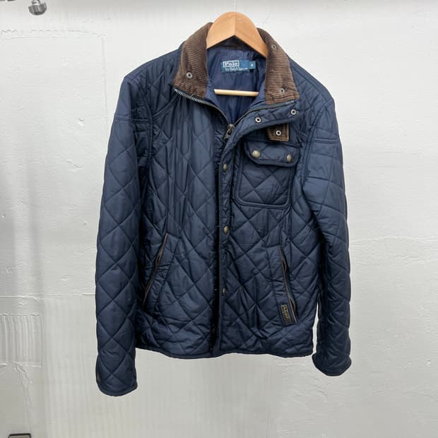 S) POLO QUILITING CHEST POCKET JAKCET