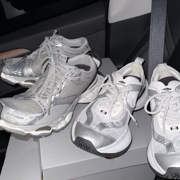 발렌시아가 스테이플러 그레이 41사이즈