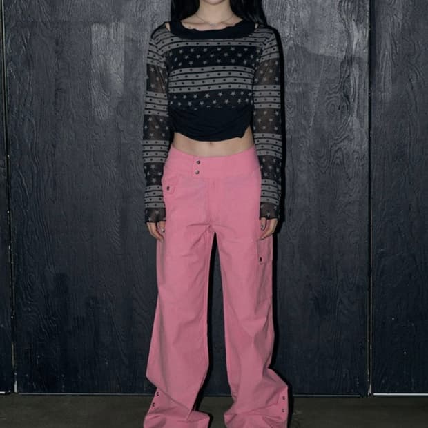 체리퀴리 클래식 카고 슬랙스