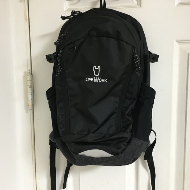 라이프워크 검정 백팩
