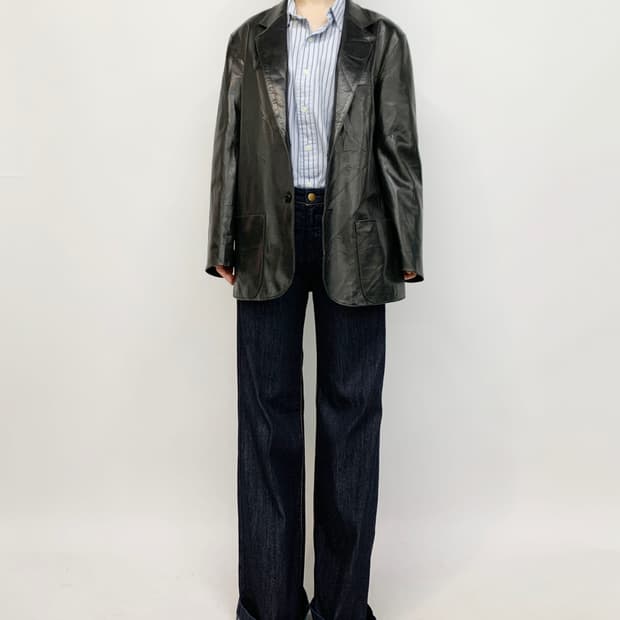 아네스베 레더 자켓