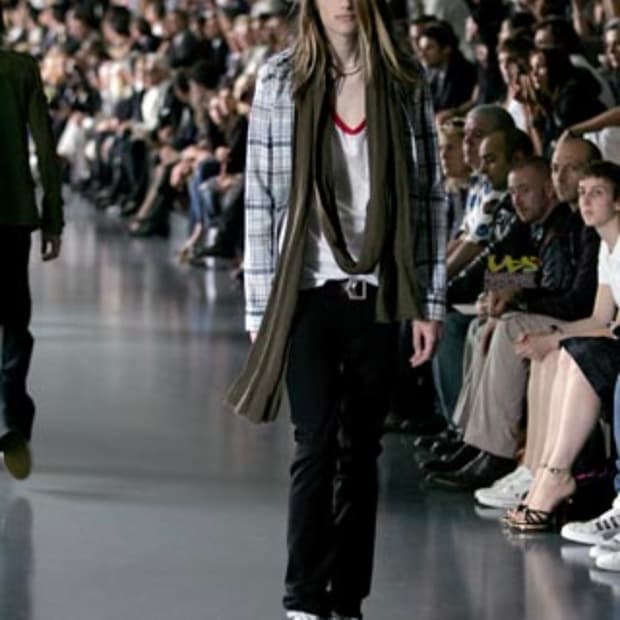 디올옴므 05SS 은사 셔츠