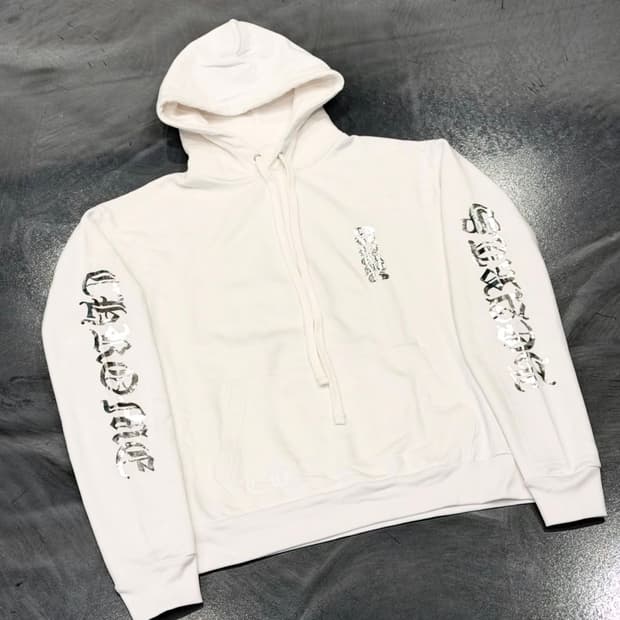 크롬하츠 크롬 프린팅 후드 2XL