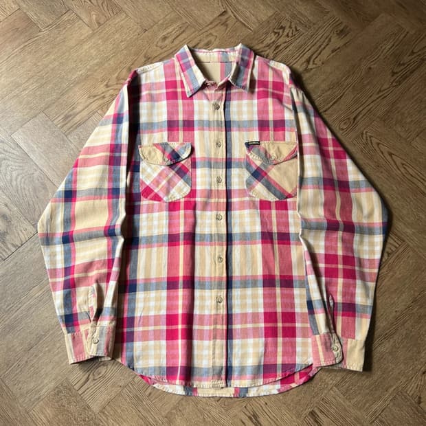 [L]OSHKOSH 오시코시 타탄체크 워크셔츠