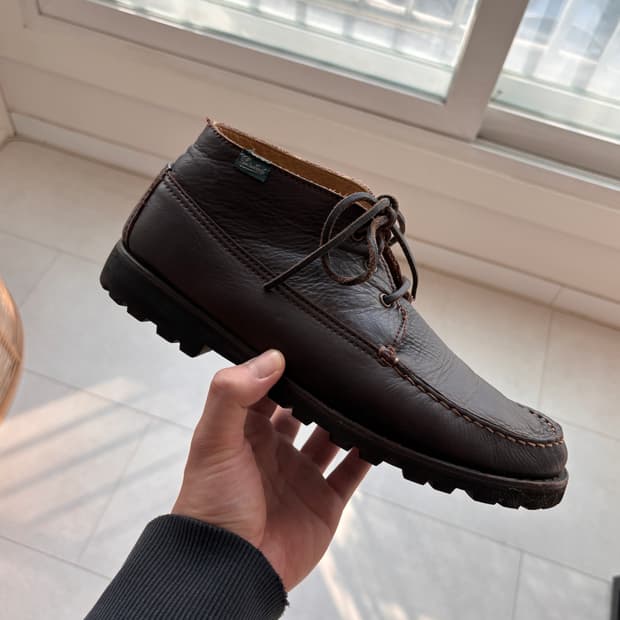 Vintage Paraboot Chukka boots MocToe UK8