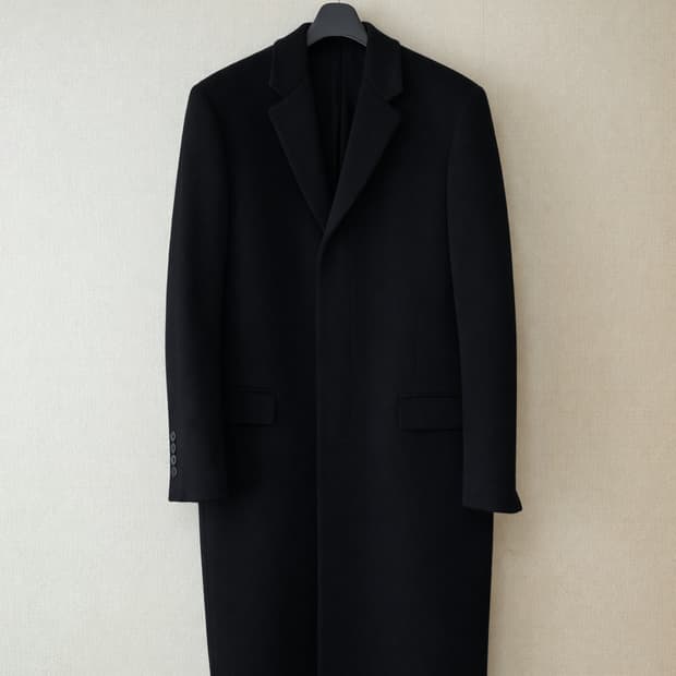 마마가리 히든싱글 20fw 48사이즈 블랙