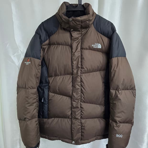노스페이스 900 브라운 패딩 summit series (1837)