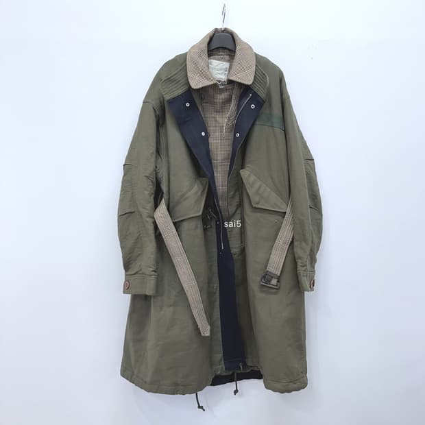 더일마 레이어드 야상 코트