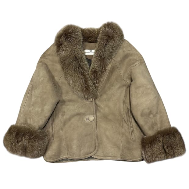 ✨ (바배) 피에르발망 양가죽 양털 무스탕 자켓 