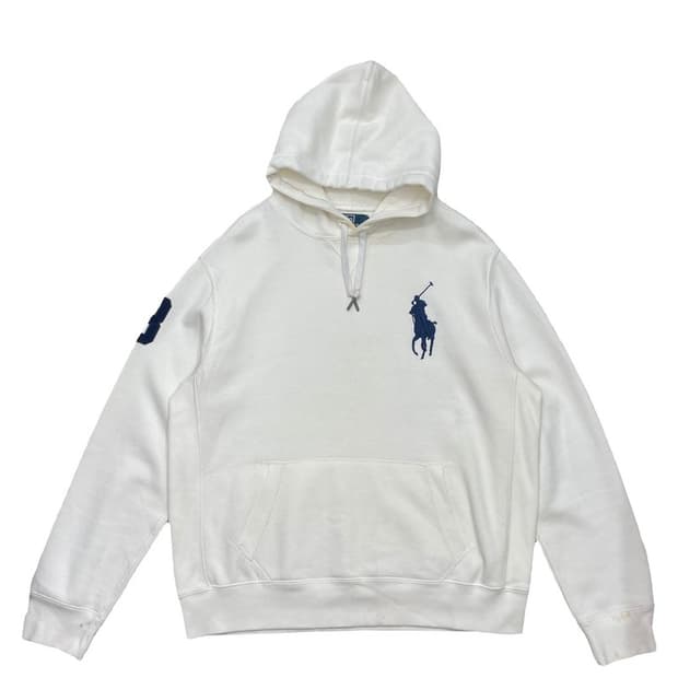 POLO BY RALPH LAUREN 빅포니 후디 크림 XXL