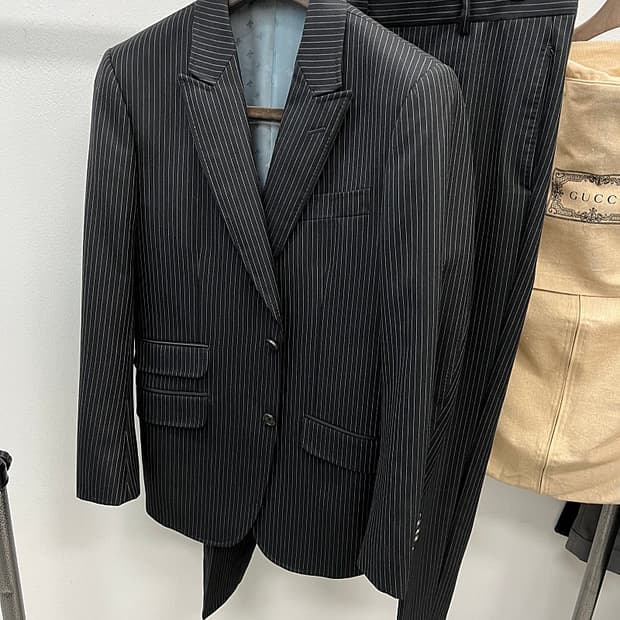 95,31) 구찌 스트라이프 셋업 슈트 