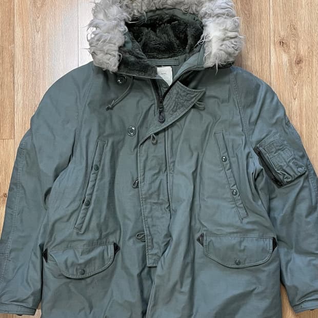 택포) 오리지널 미군 빈티지 n3b 파카