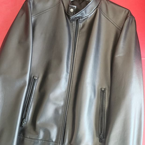 [50] 프라다 리버시블 레더 자켓