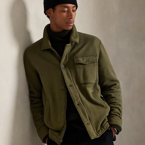 (새상품) 폴로 랄프로렌 플리스 덱 자켓 L