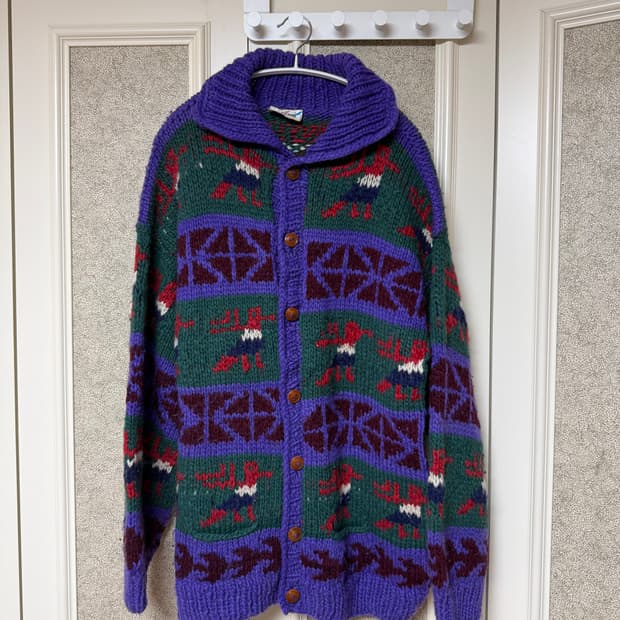 에콰도르 니트 가디건