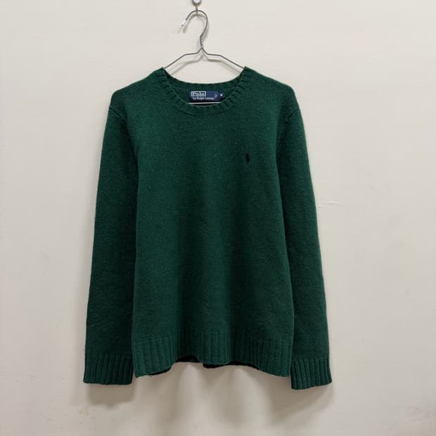 폴로랄프로렌 그린 니트