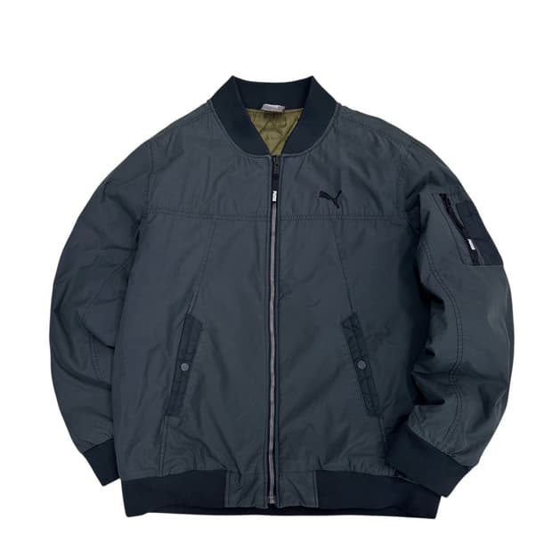 퓨마 퀄팅 항공점퍼 차콜 (XL)