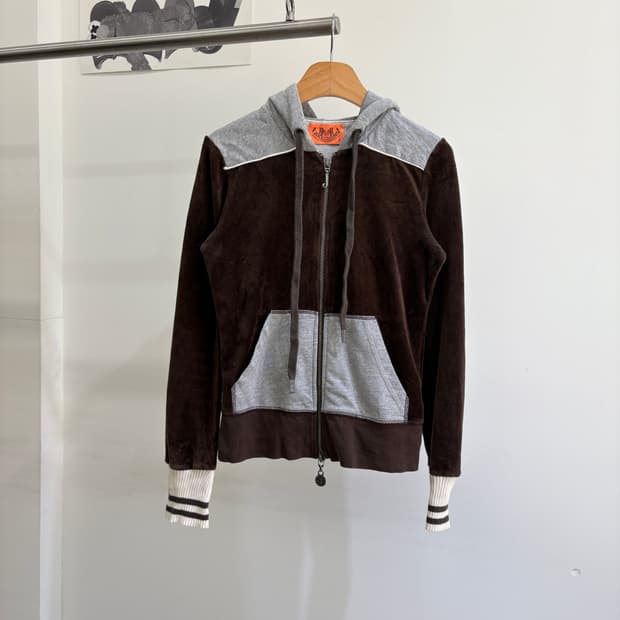 JUICY COUTURE (Made in USA) 후드집업
