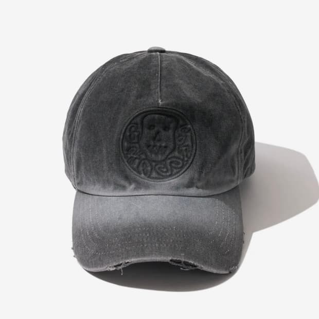 ETCE GHOST EMBO WASHED CAP (ASH) M사이즈