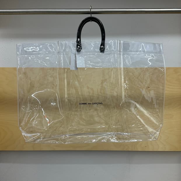 [OS] 꼼데가르송 PVC 토트백