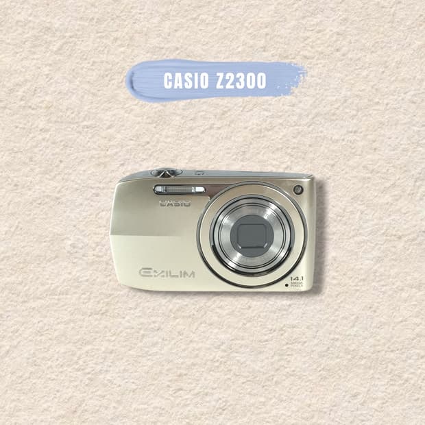 카시오 엑슬림 Z2300 디카/디지털카메라