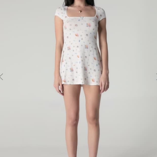글로니 원피스 ROSY SCOOP MINI DRESS