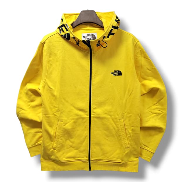 [105] 노스페이스 옐로우 빅 프린팅 후드집업